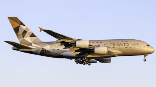 Etihad A380: Luxury Airbus.