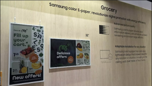 Samsung’s E-Color Paper: A New Era of Eye-Friendly Displays