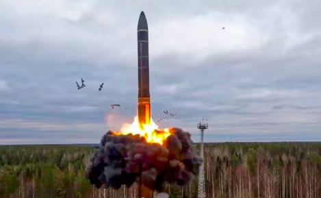 Russia fired a new Ballistic missile on Ukraine says Putin