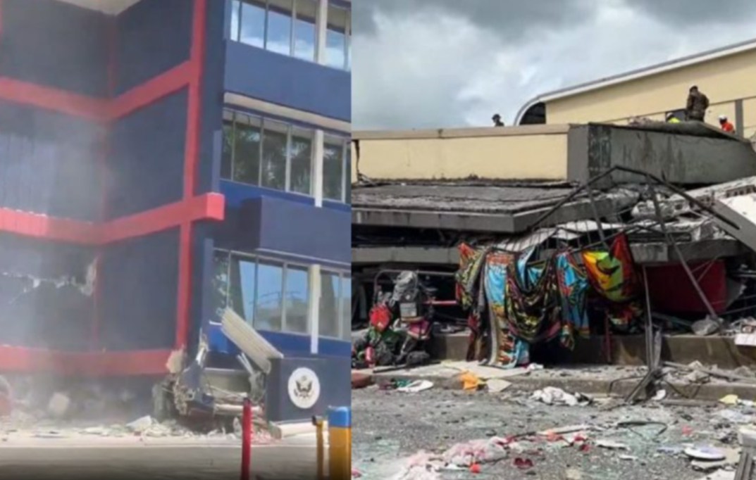 Vanuatu’s 7.4 Quake: Embassy Building Collapses!