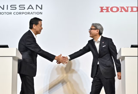 Nissan’s stock leaps by 24% following reports of merger discussions with Honda.