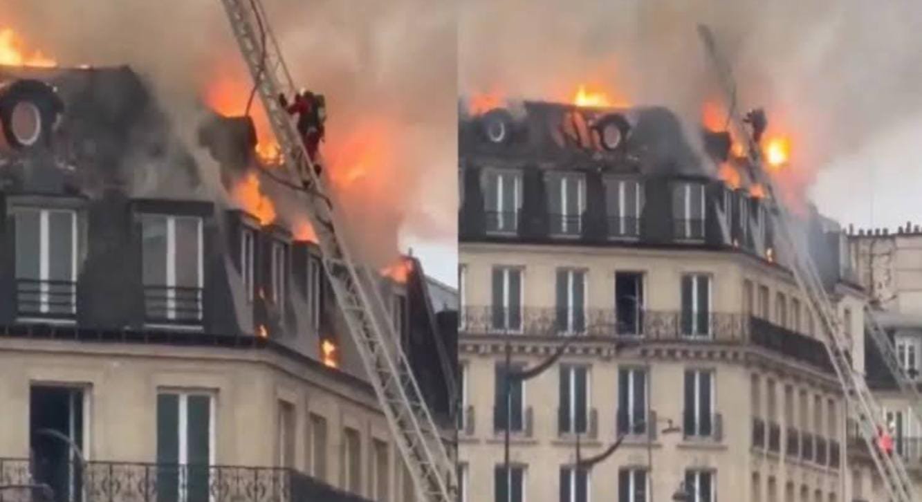 Flames got the Eiffel Tower, 12,000 visitors safely evacuated