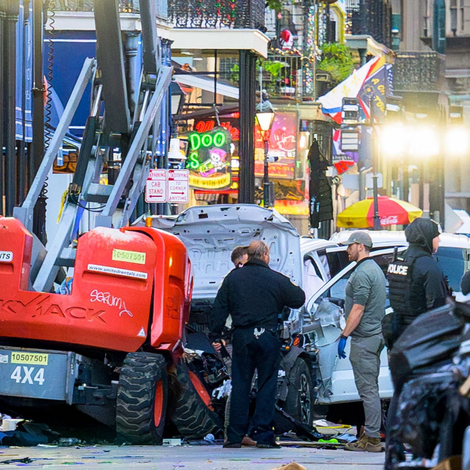 New Orleans truck attack kills 15 people, FBI to investigate