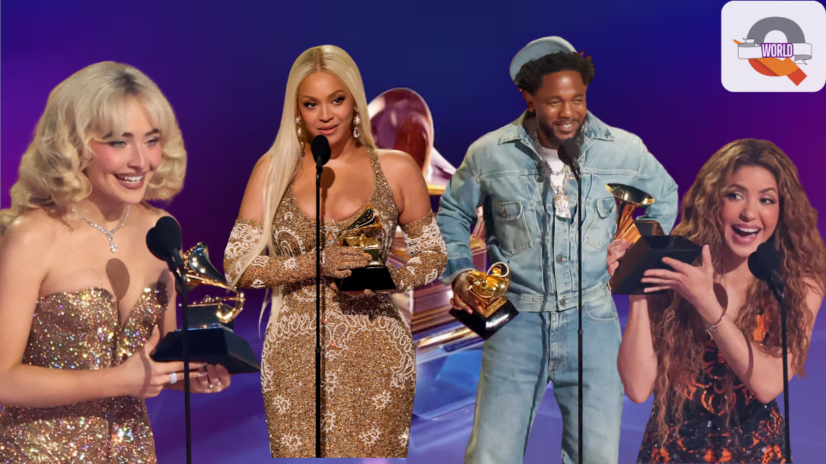 Beyoncé, Kendrick Lamar, and Sabrina Carpenter shine at 2025 Grammy Awards