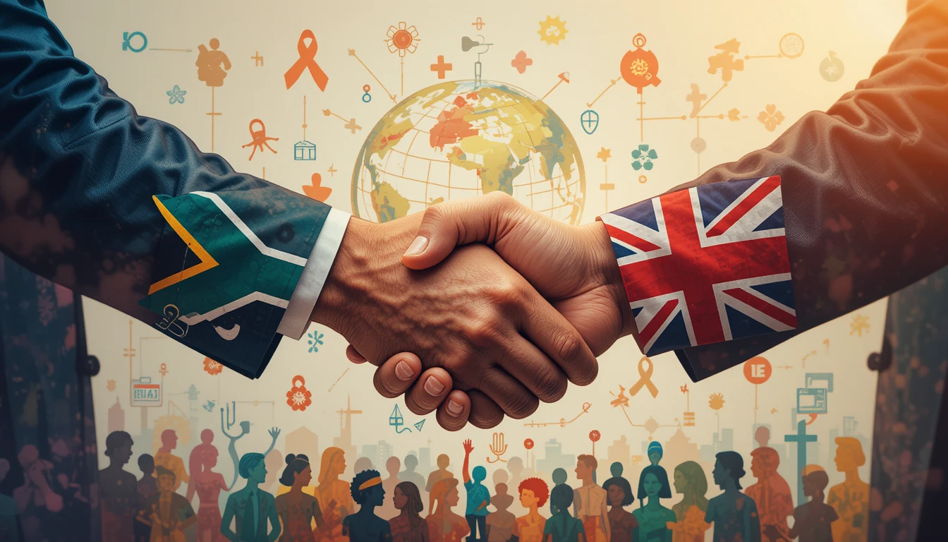 South Africa and the UK unite to co-host  the Eighth Replenishment of the Global Fund